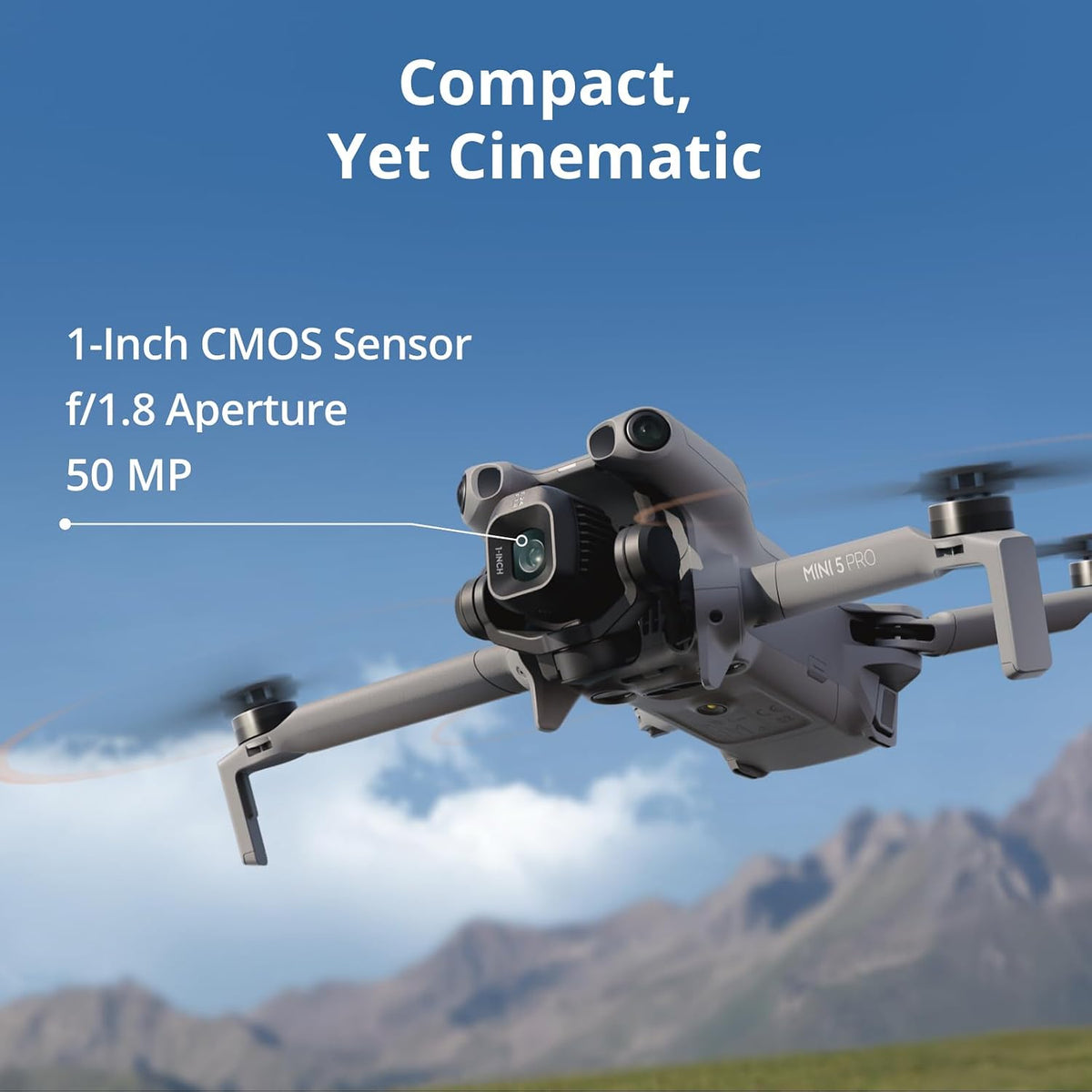 DJI Mini 5 Pro Fly More Combo With DJI RC-N3, 4K Drone, Gift, C0