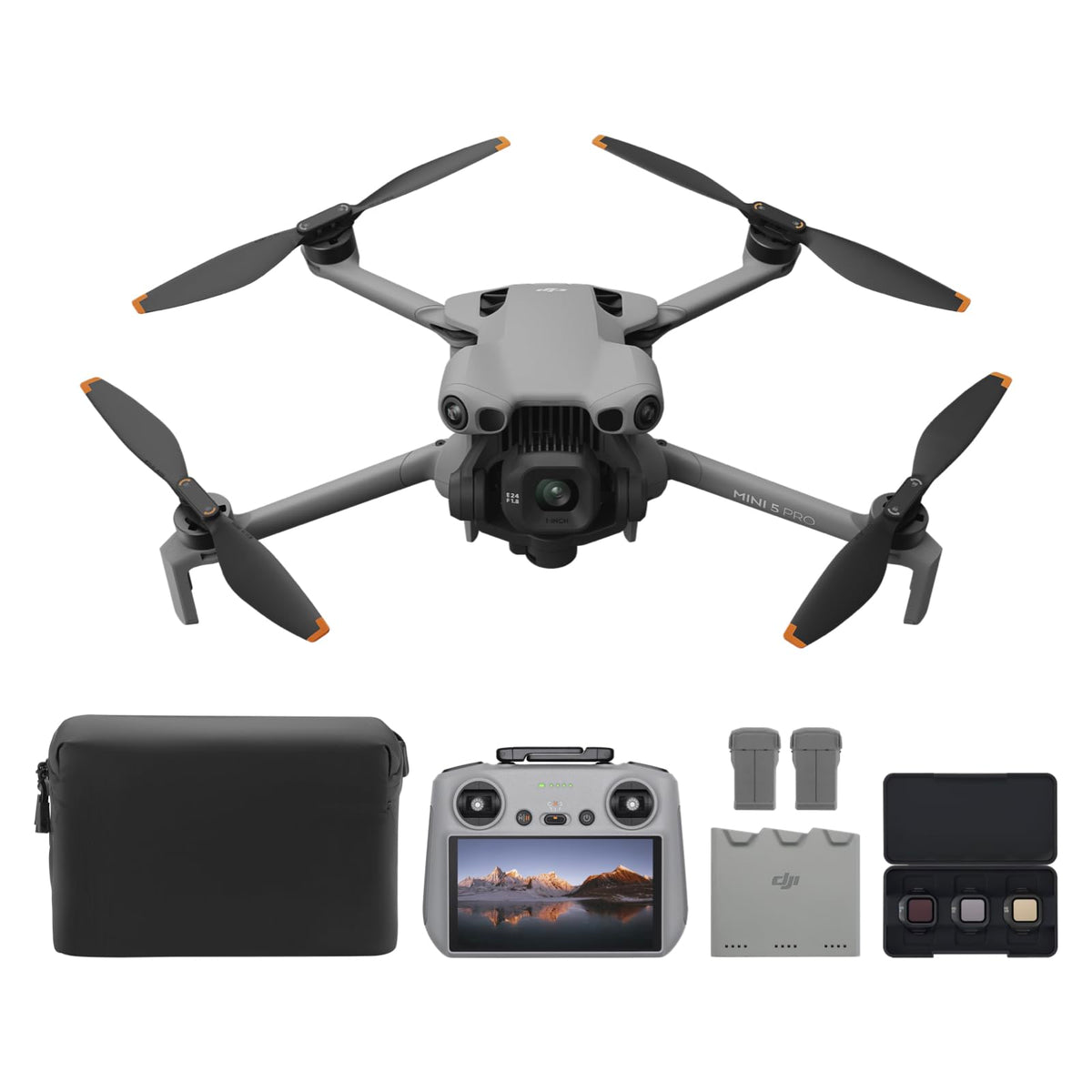 DJI Mini 5 Pro Fly More Combo With DJI RC-N3, 4K Drone, Gift, C0