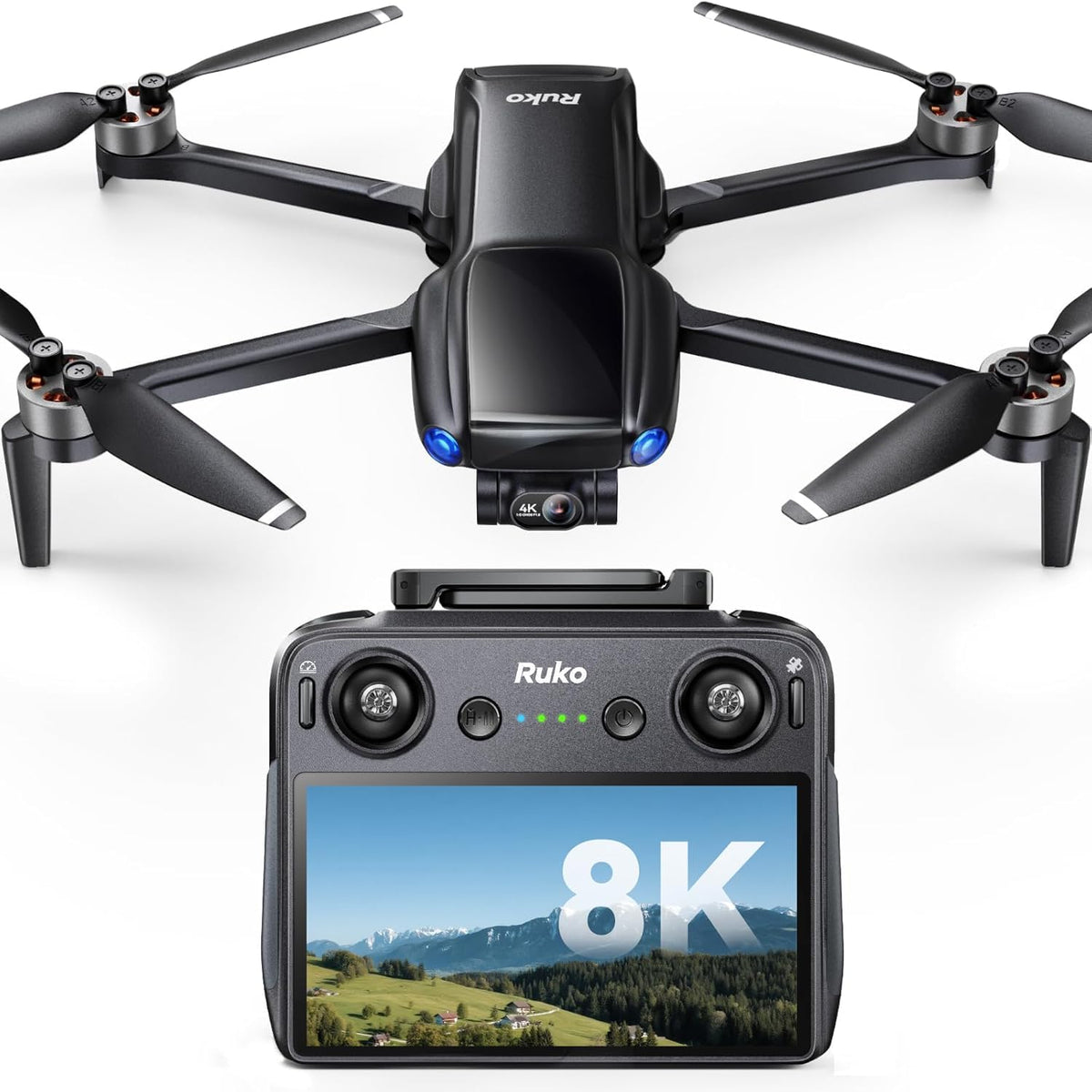 Ruko U11MINI 4K Drone with Camera Professional, Lightweight, 8K Photo