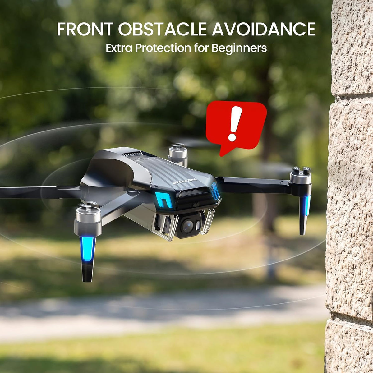 WF35 GPS Drone with 4.3″ Screen Controller and 4K HD Camera for Beginners