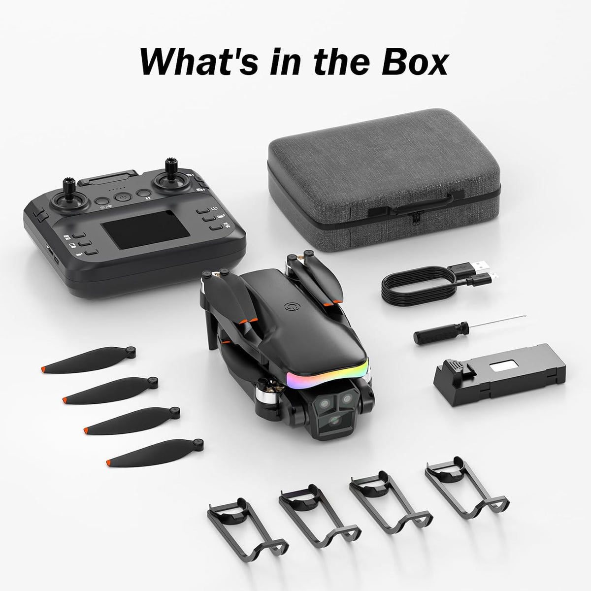 F417PRO Drone with 1080P Camera for Adults Kids, Screen Drones for Beginner
