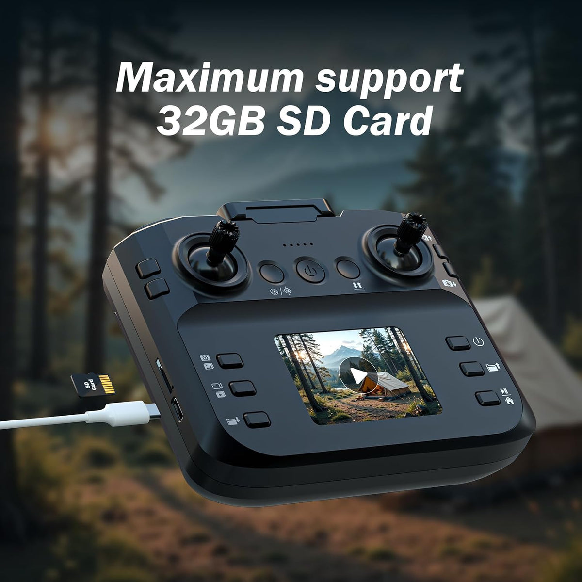 F417PRO Drone with 1080P Camera for Adults Kids, Screen Drones for Beginner