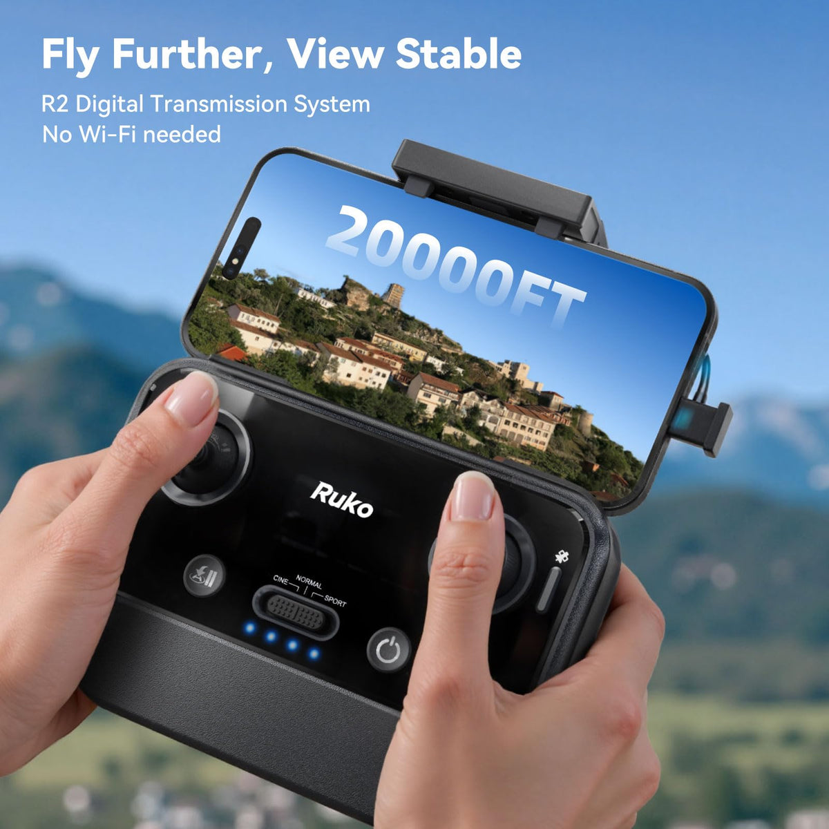 Ruko U11MINI 4K Drone with Camera Professional, Lightweight, 8K Photo