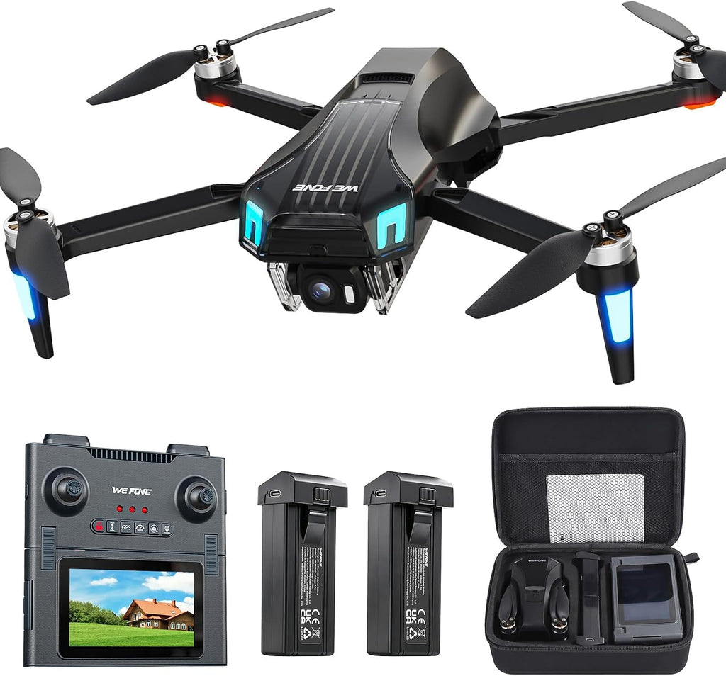 WF35 GPS Drone with 4.3″ Screen Controller and 4K HD Camera for Beginners