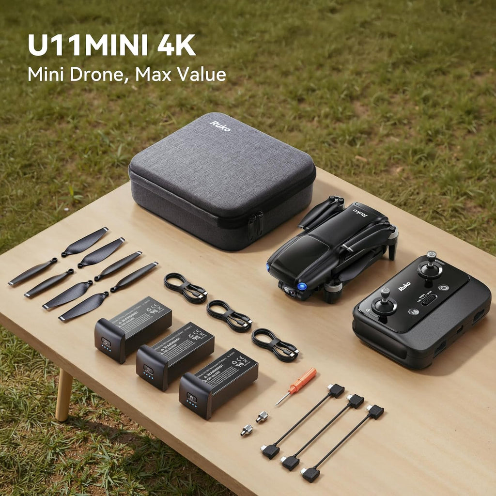 Ruko U11MINI 4K Drone with Camera Professional, Lightweight, 8K Photo